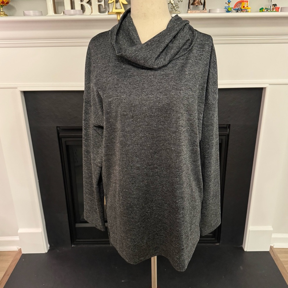Columbia Sportwear Company Gray Cowl Neck Tunic (S)